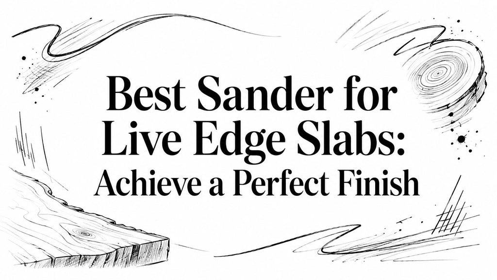 Best Sander for Live Edge Slabs: Achieve a Perfect Finish
