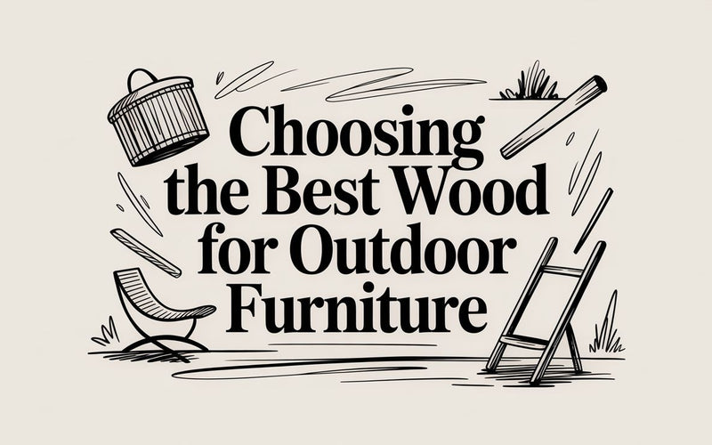 Choosing the Best Wood for Outdoor Furniture