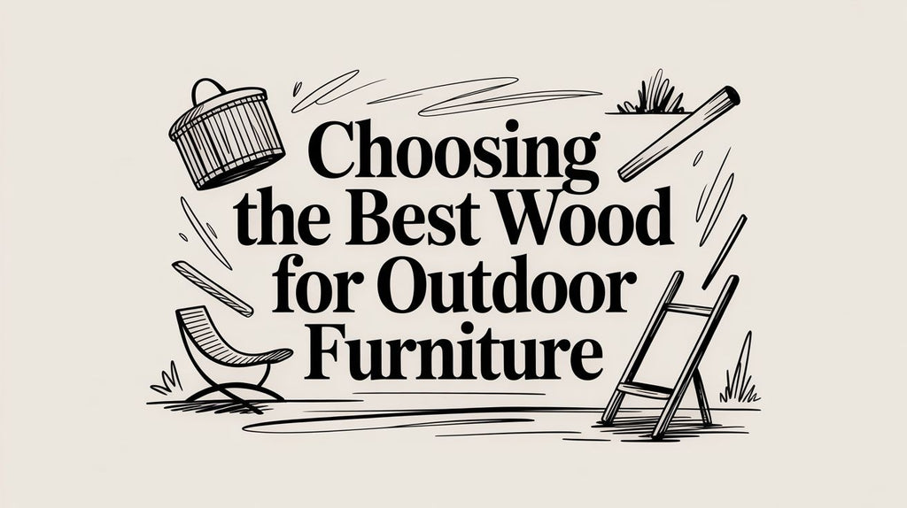 Choosing the Best Wood for Outdoor Furniture