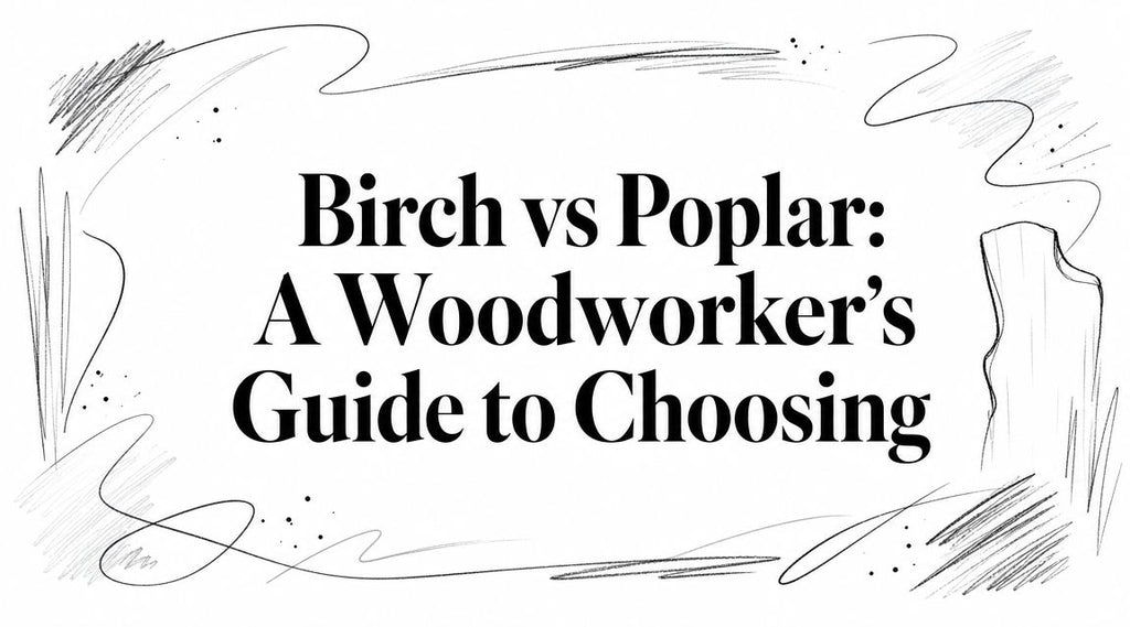 Birch vs Poplar: A Woodworker's Guide to Choosing