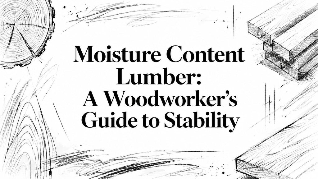 Moisture Content Lumber: A Woodworker's Guide to Stability