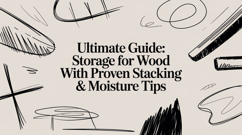 Storage for Wood: How to Stack, Sticker and Protect Your Lumber