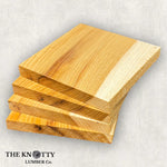 Hickory Coaster Blanks (Set of 4)