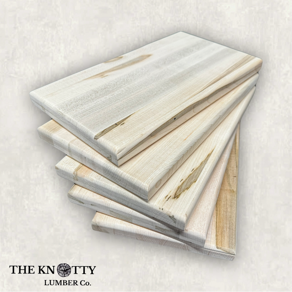 5 Pack - Ambrosia Maple Cutting Board Blanks ¾