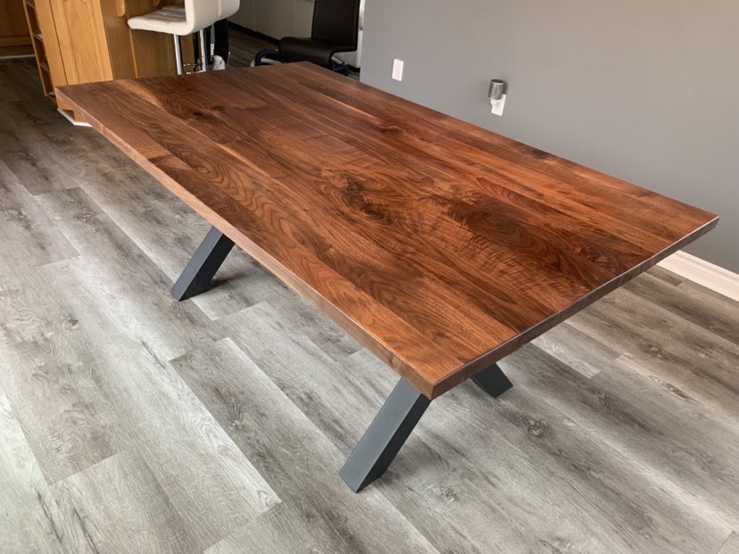 Black Walnut Dining Table 72"x42"