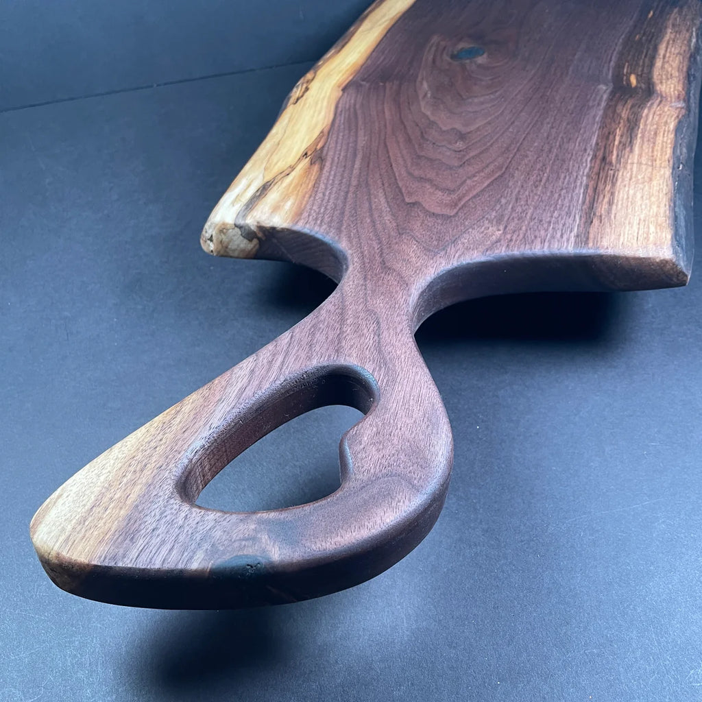Organic Charcuterie Board Handle Router Template