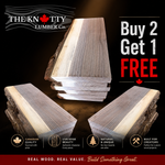 FLASH SALE - Live Edge Walnut Crafting 5 Packs - Buy 2 Get 1 Free
