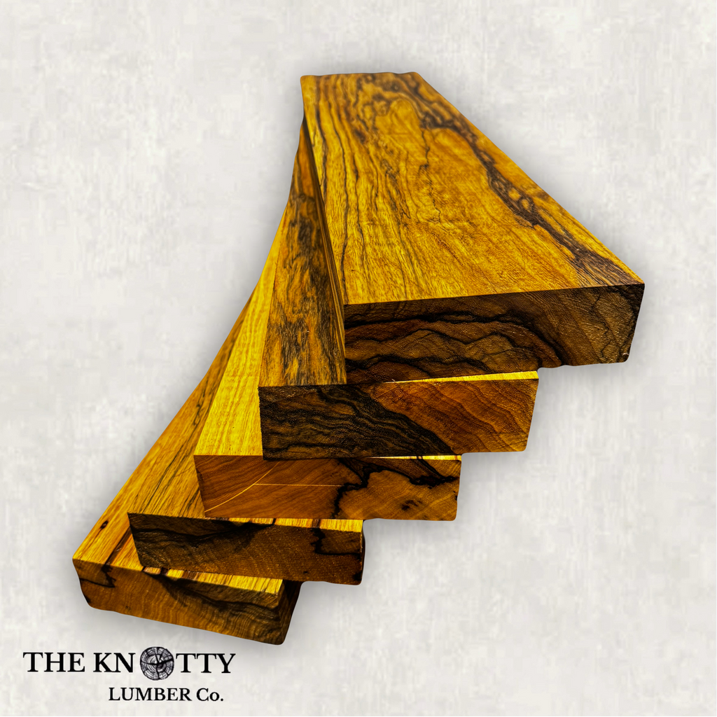 S4S Black Limba 8/4 - 5 Pack