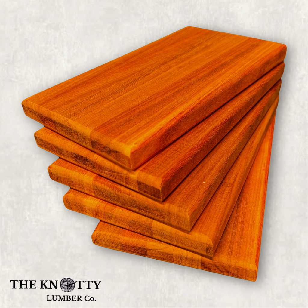 5 Pack - Padauk Cutting Board Blanks ¾