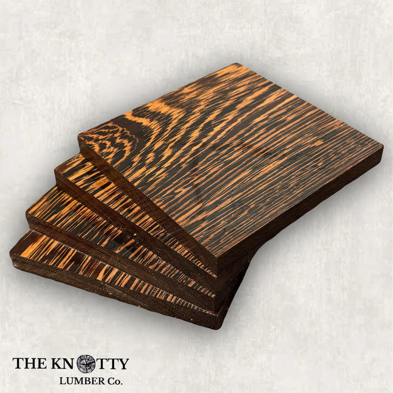 Wenge Coaster Blanks (Set of 4)