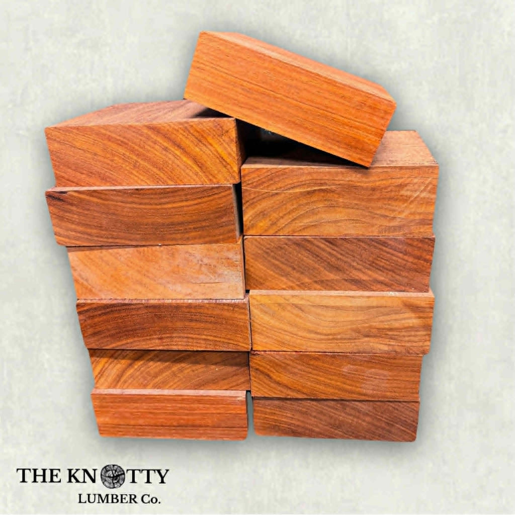 Padauk Turning Blanks - 12 pack