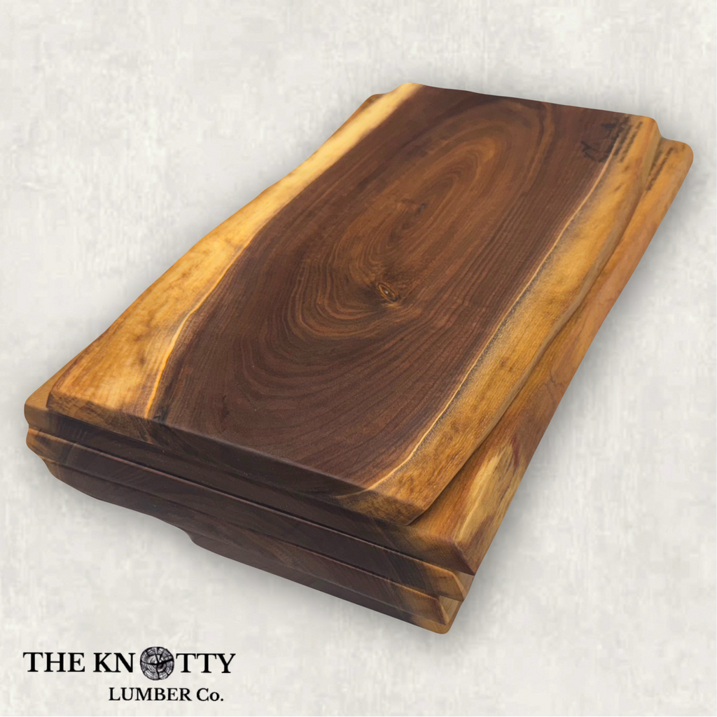 5 Pack - Black Walnut Charcuterie Boards, Fortinos Exclusive.
