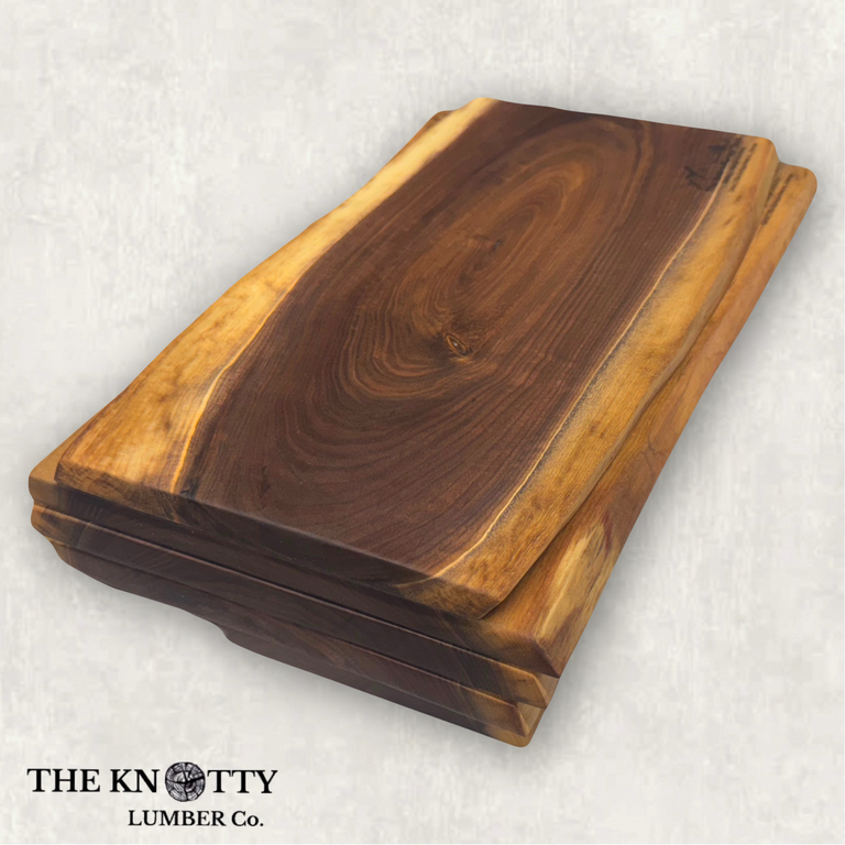 5 Pack - Black Walnut Charcuterie Boards, Fortinos Exclusive.