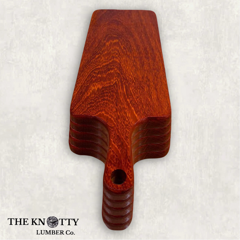 Padauk Cheese Board Blanks - 5 Pack