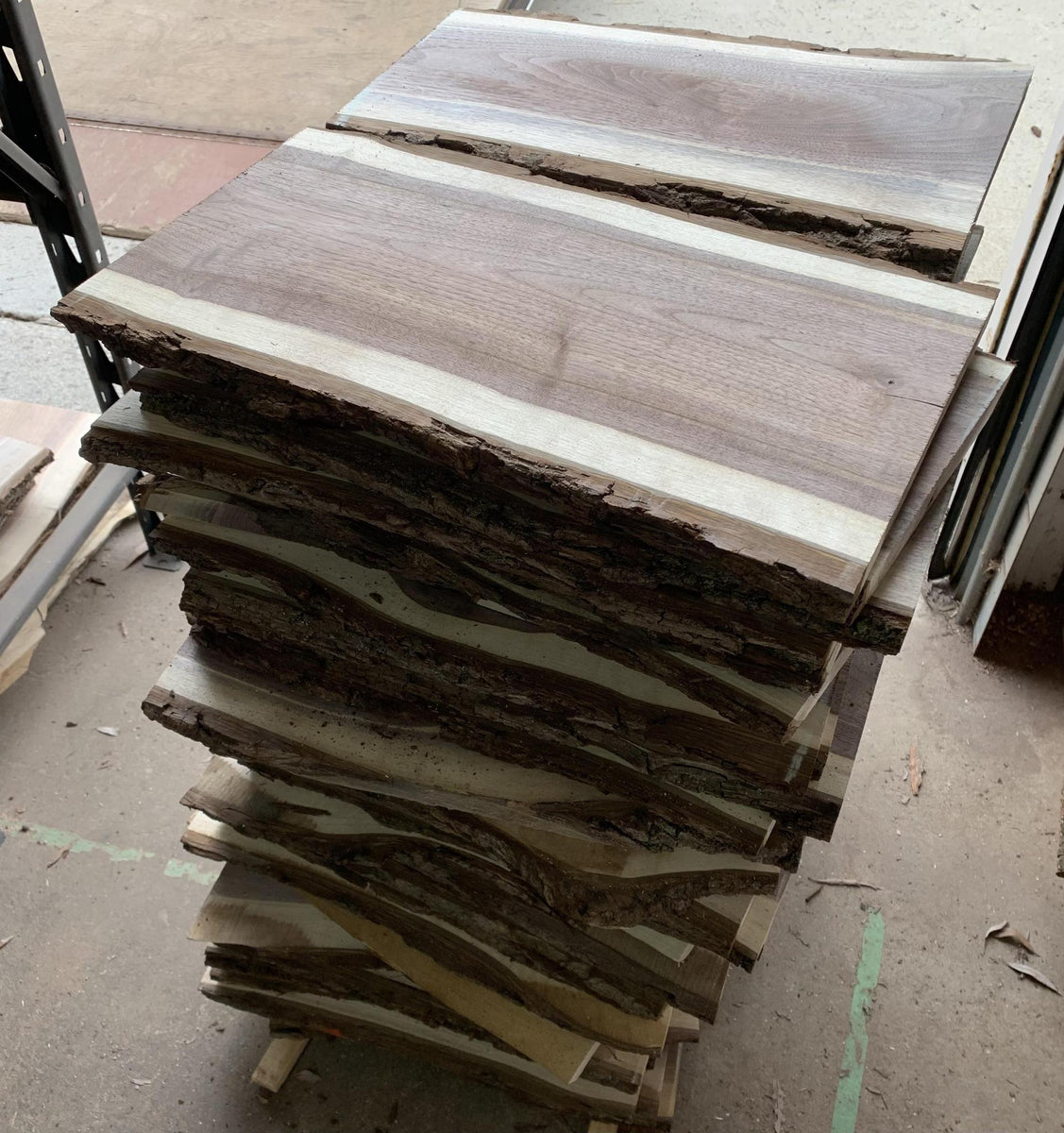 50 pack, XL DIY Walnut Project Boards – The Knotty Lumber Co.