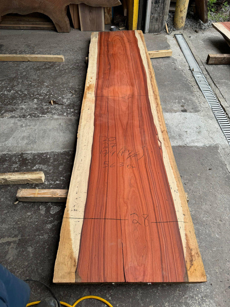 Padauk 120x27x10/4