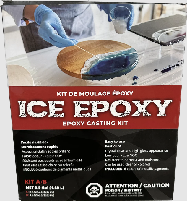 0.5 Gallon Casting Kit - Ice Epoxy