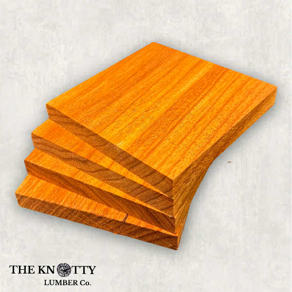 Canarywood Coaster Blanks (Set of 4)