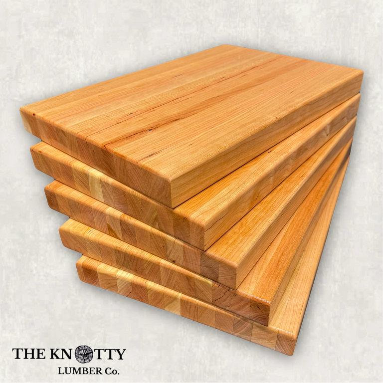 5 Pack - Cherry Cutting Board Blanks 1½ Thick