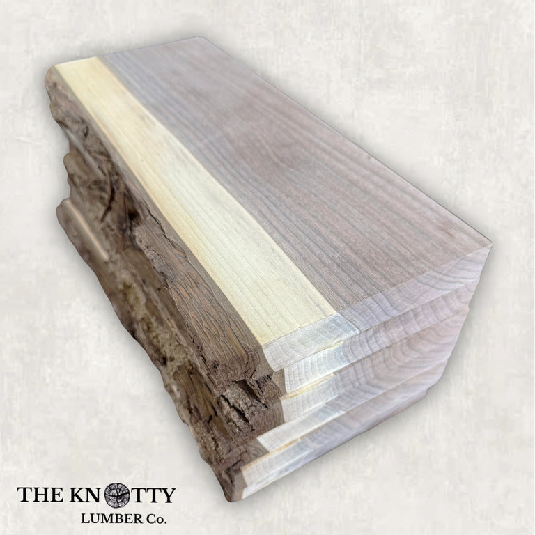 Black Walnut Live Edge Crafting 5 Pack