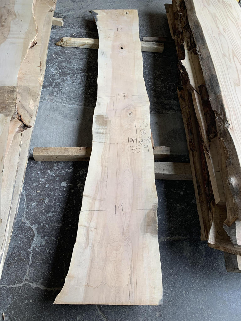 Sugar Maple 107x23x10/4