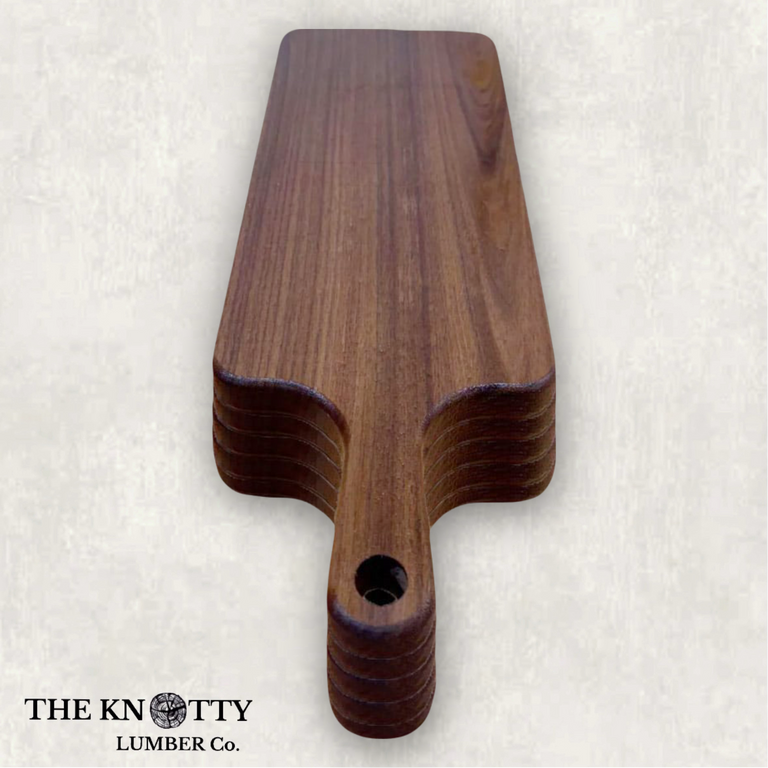 Black Walnut Cheese Board Blanks - 5 Pack