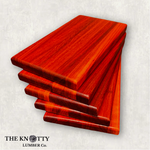 5 Pack - Padauk Cutting Board Blanks ¾