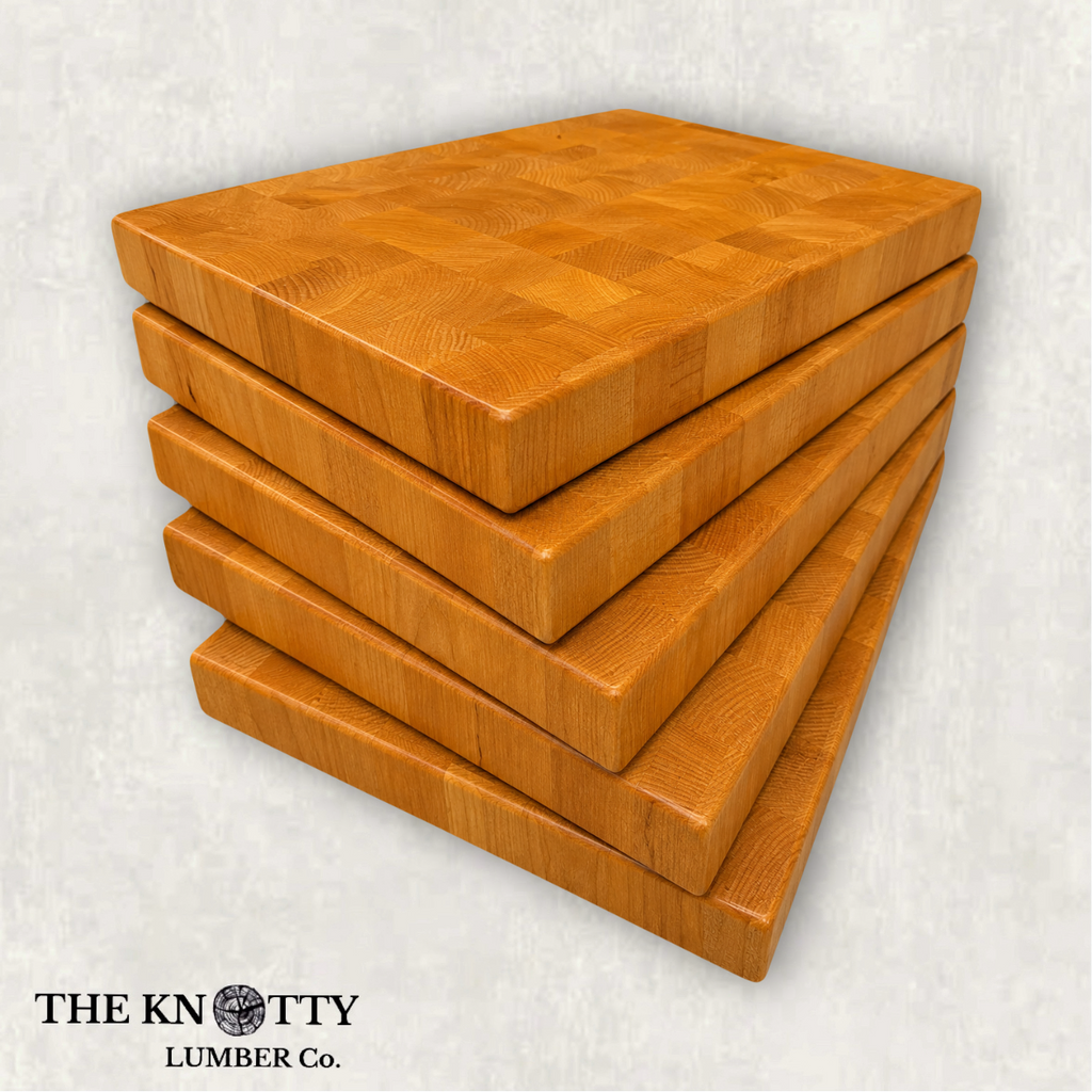 Cherry End Grain Board Blanks 16” x 10”