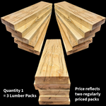 Boxing Day Special - Buy 2 Get 1 Free - Ambrosia Maple 8/4 - 5 Packs