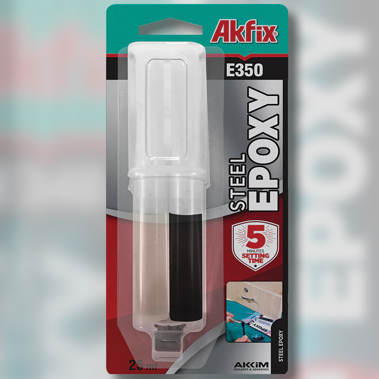 Akfix E340 Quick Cure Epoxy - Clear