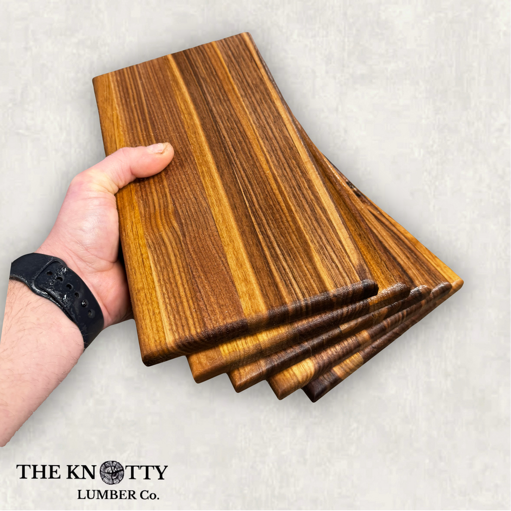 5 Pack - Black Walnut Cutting Board Blanks ¾