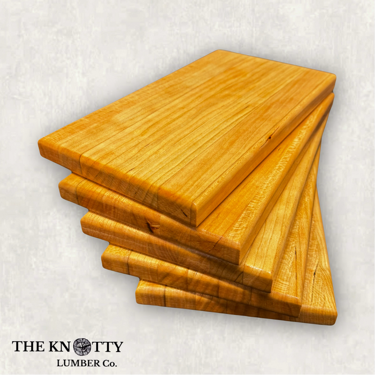 5 Pack - Cherry Cutting Board Blanks ¾" Thick