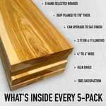 Birch 4/4 - 5 Pack