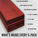 Bloodwood 4/4 - 5 Pack