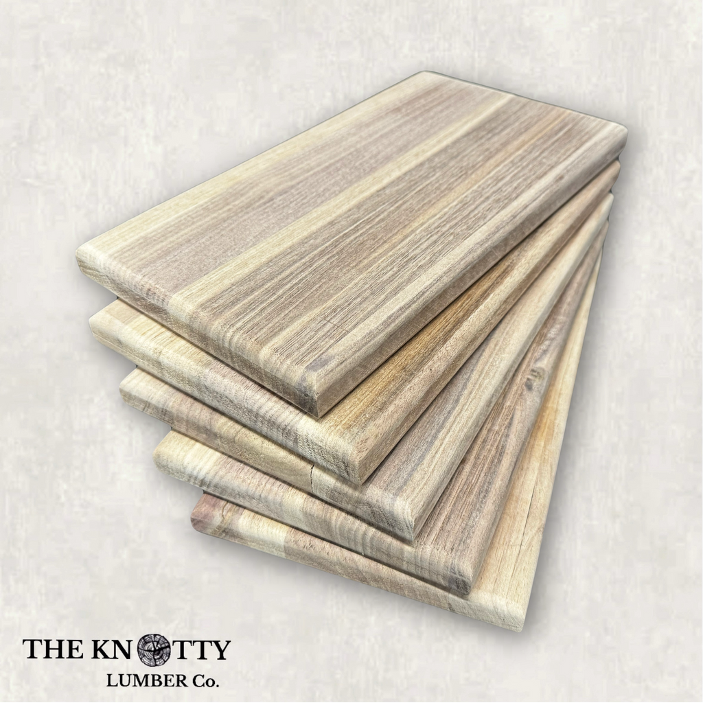 5 Pack - Black Walnut Cutting Board Blanks ¾