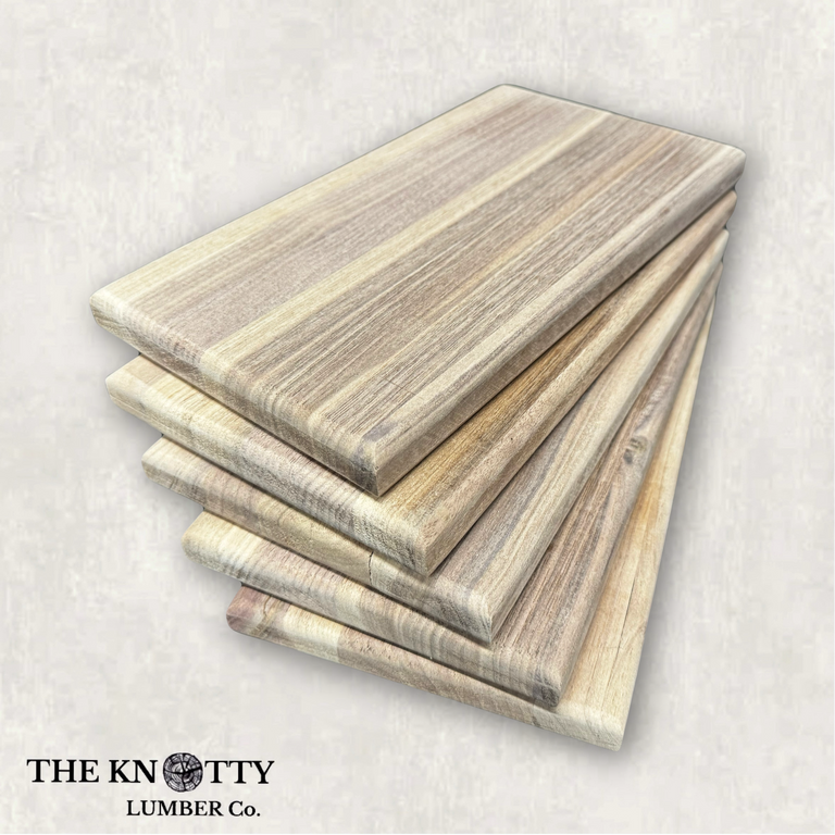 5 Pack - Black Walnut Cutting Board Blanks ¾" Thick