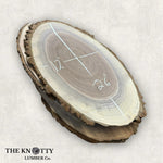 Black Walnut Ovals, 5 Pack