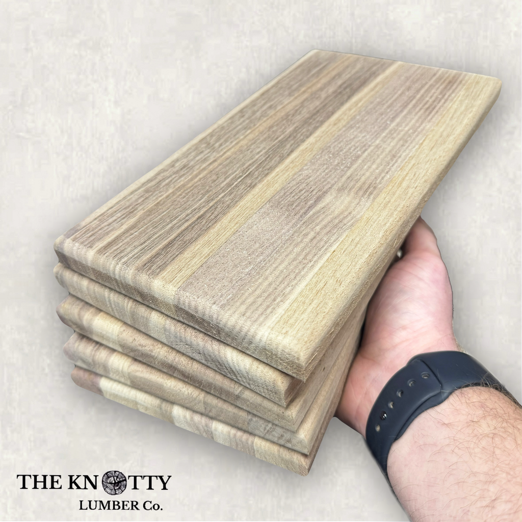 5 Pack - Black Walnut Cutting Board Blanks ¾