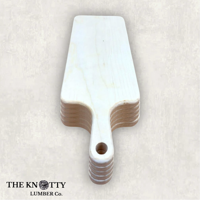 Maple Cheese Board Blanks - 5 Pack