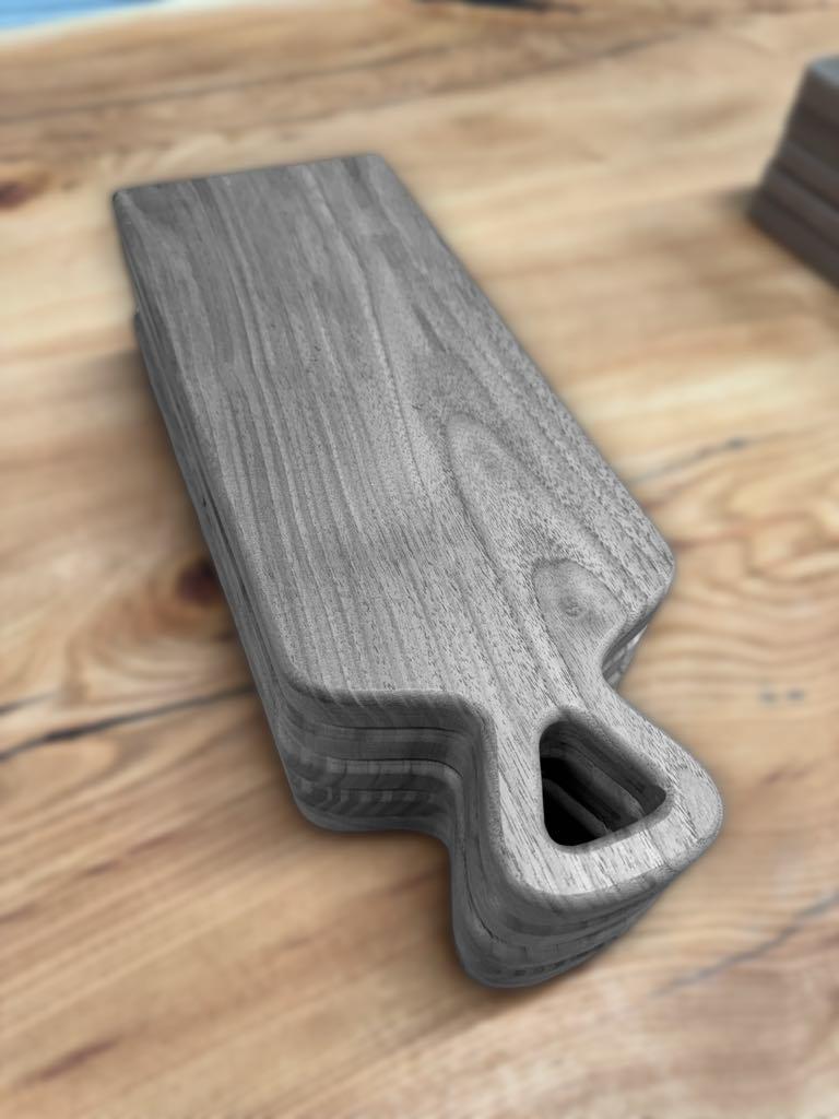 Black Walnut Cheese Board Blanks - 5 Pack