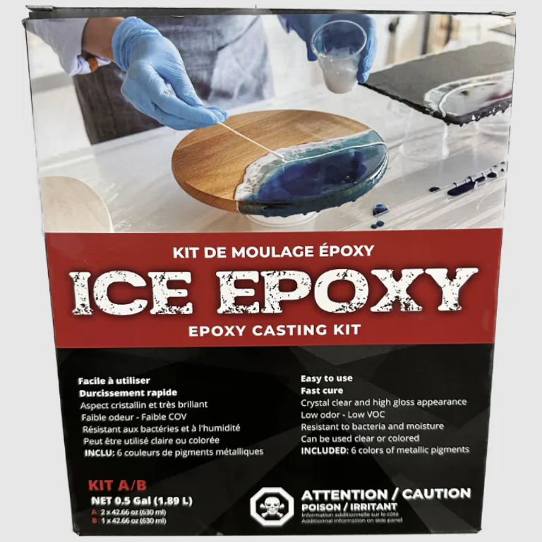 0.5 Gallon Casting Kit - Ice Epoxy