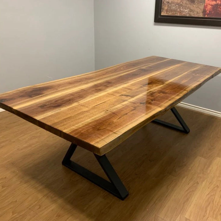 Live Edge Walnut Dining Table 108"x36"