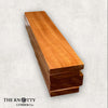  Sapele wood lumber pack with visible wood grain, prepared for woodworking projects.