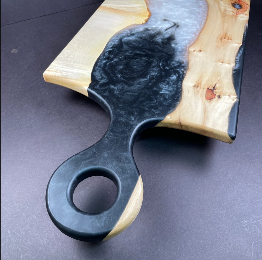 Lollipop Charcuterie Board Handle Router Template