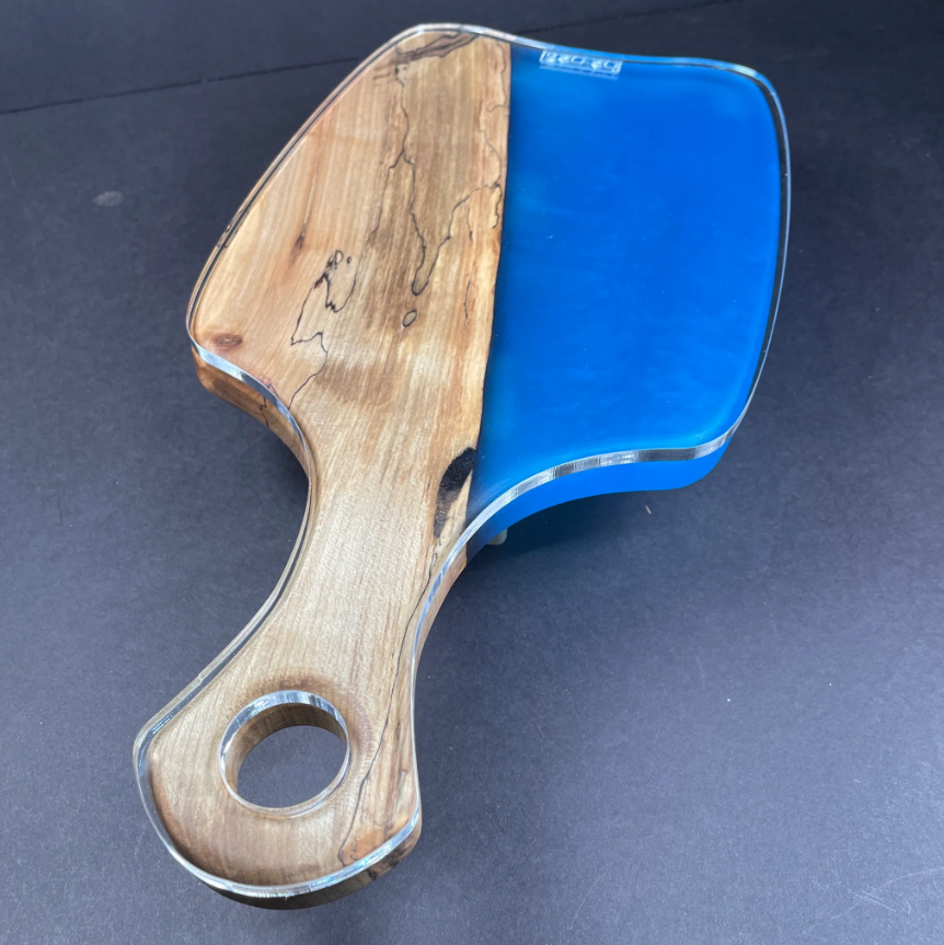 Traditional Serving Board Handle Router Template