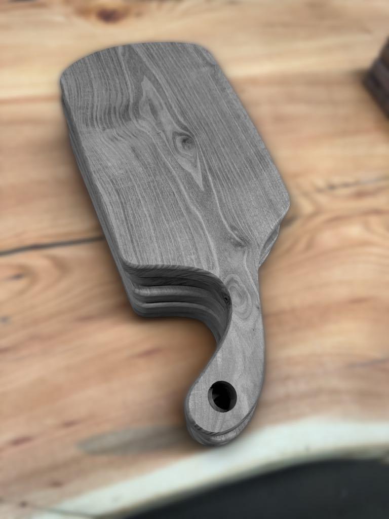 Black Walnut Cheese Board Blanks - 5 Pack
