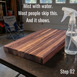 Black Walnut Cutting Board Blanks - 17.5