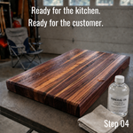 Black Walnut Cutting Board Blanks - 17.5