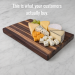 Black Walnut Cutting Board Blanks - 17.5