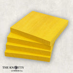 Yellowheart Coaster Blanks (Set of 4)
